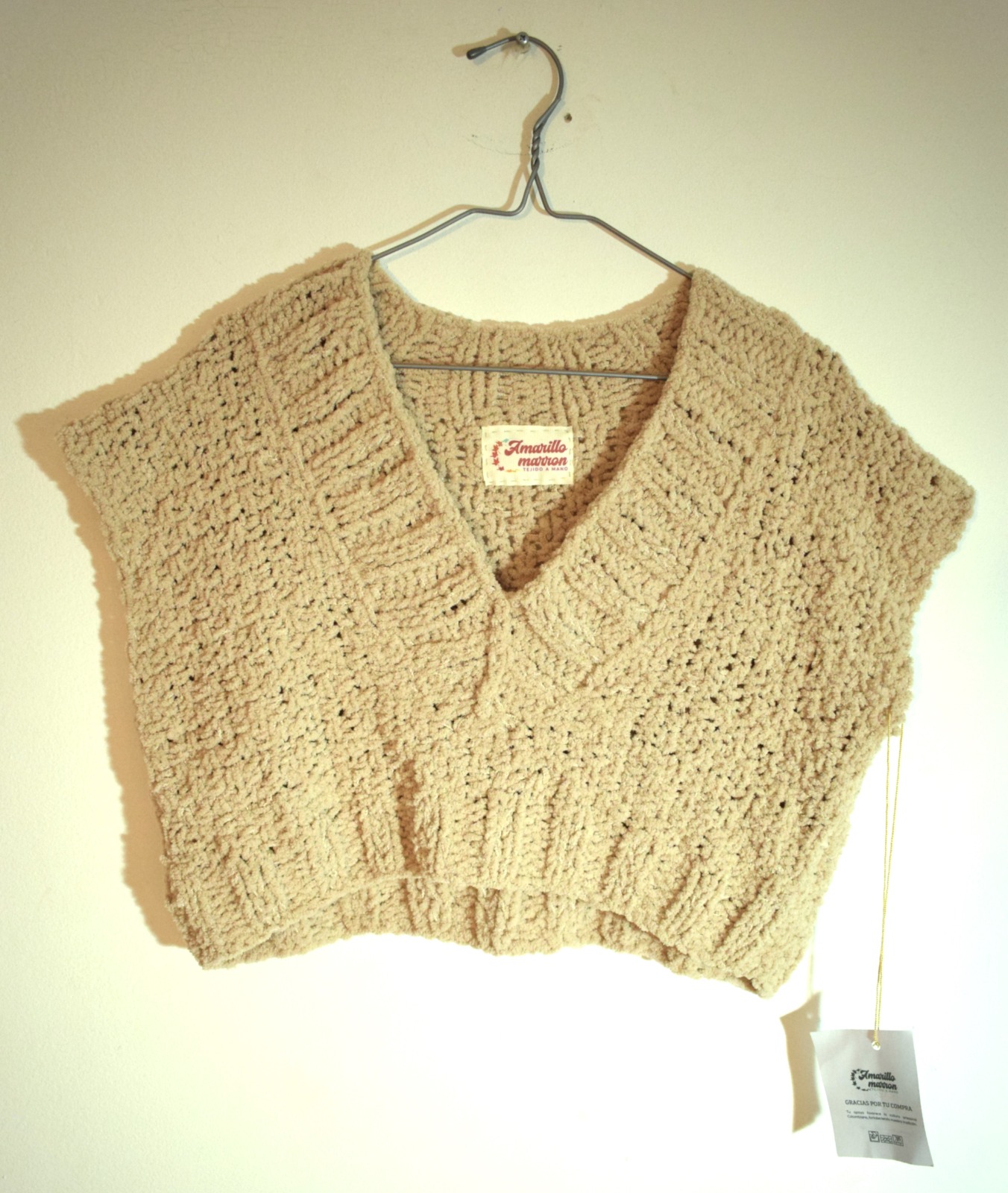 Chaleco Nube de Vainilla