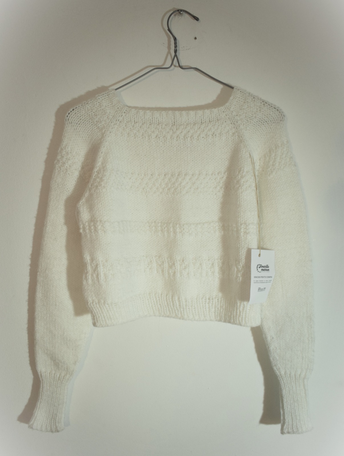 Sweater “Aura Blanca”