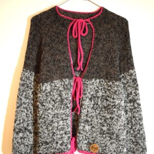 🧶✨ Cardigan Knitwear · Wild Gray